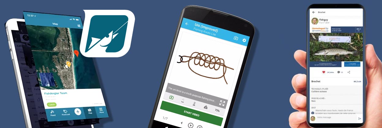 Une application smartphone pour aider les pêcheurs à la ligne